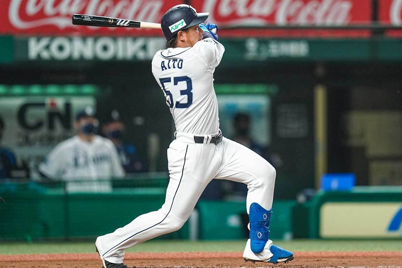 愛斗一軍出賽數生涯新高，並已經擊出6支全壘打，未來在西武的外野將有一席之地。 擷圖自西武獅隊官方推特