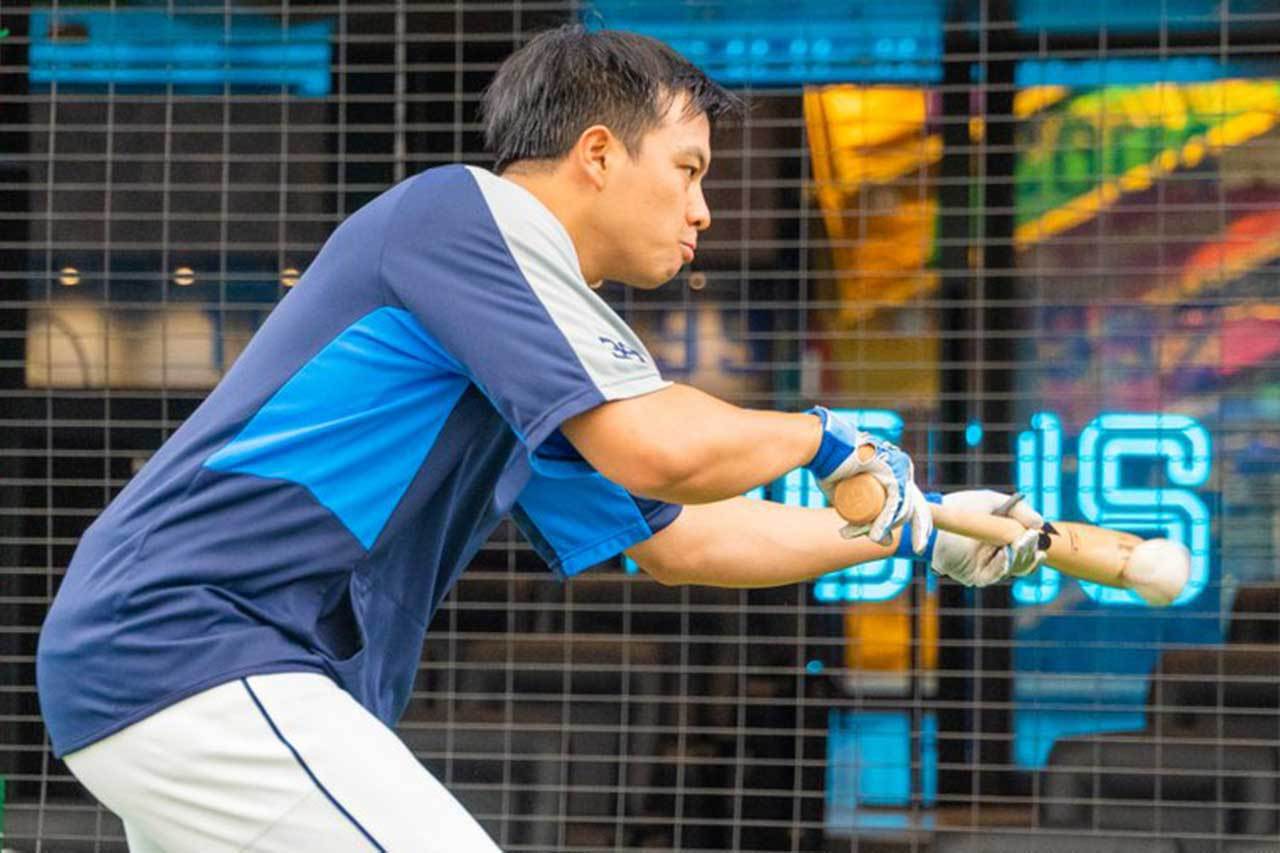 吳念庭短6月1日對巨人暫打過一場第一棒之後回到熟悉的五棒、六棒，再度發揮打擊，最近連續兩場比賽開轟。 擷圖自西武獅隊官方推特