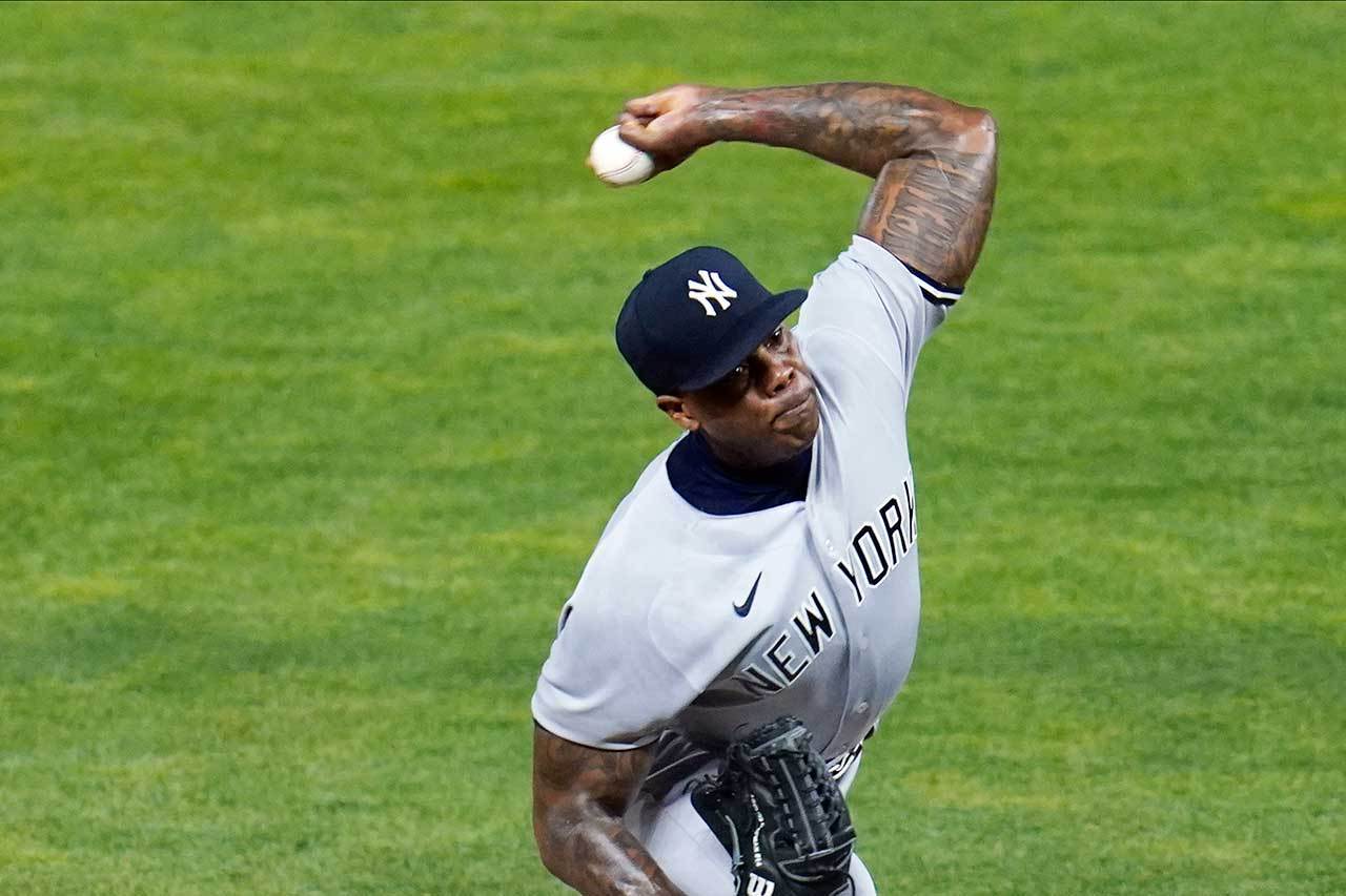 洋基王牌終結者查普曼近來難得連續兩場砸鍋，不過洋基牛棚整體來說表現還是相當穩定。 美聯社