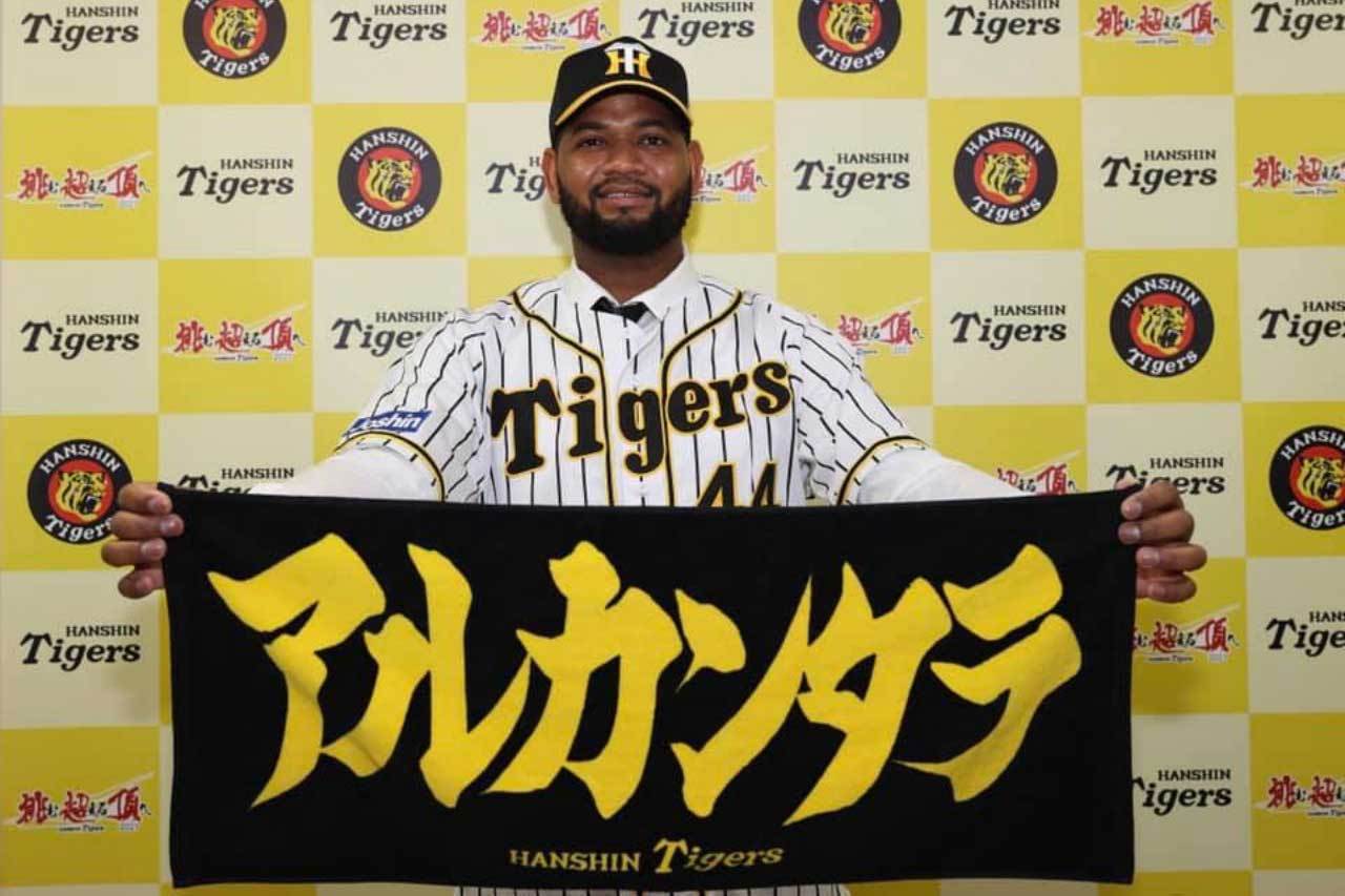 阿坎塔拉上週日初次先發，雖然拿下日職勝投，但投球內容不算理想，有可能下週就會再被迫回到二軍。 擷圖至阪神官方FB粉絲團