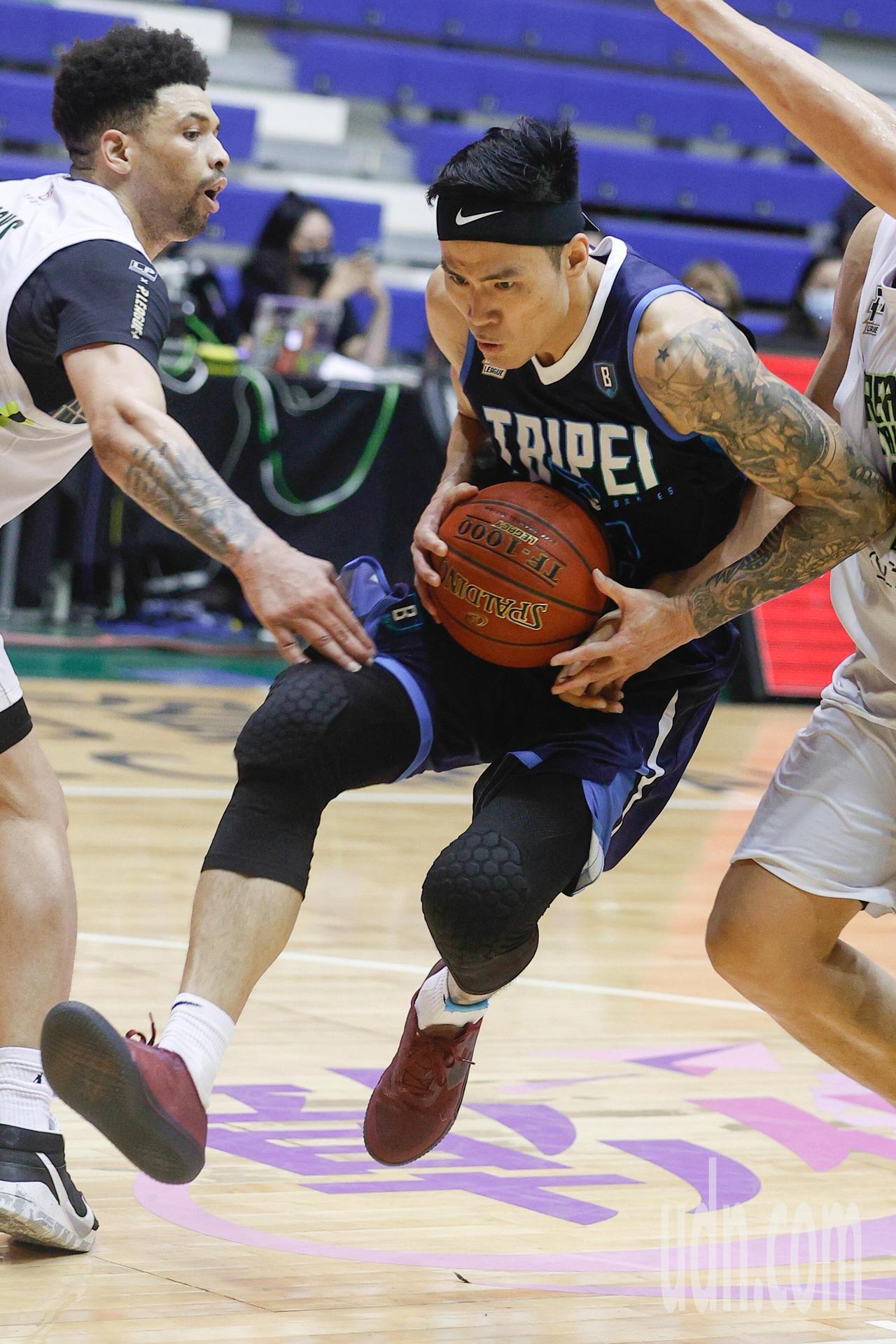 富邦勇士球星張宗憲全場拿下25分。記者黃仲裕／攝影