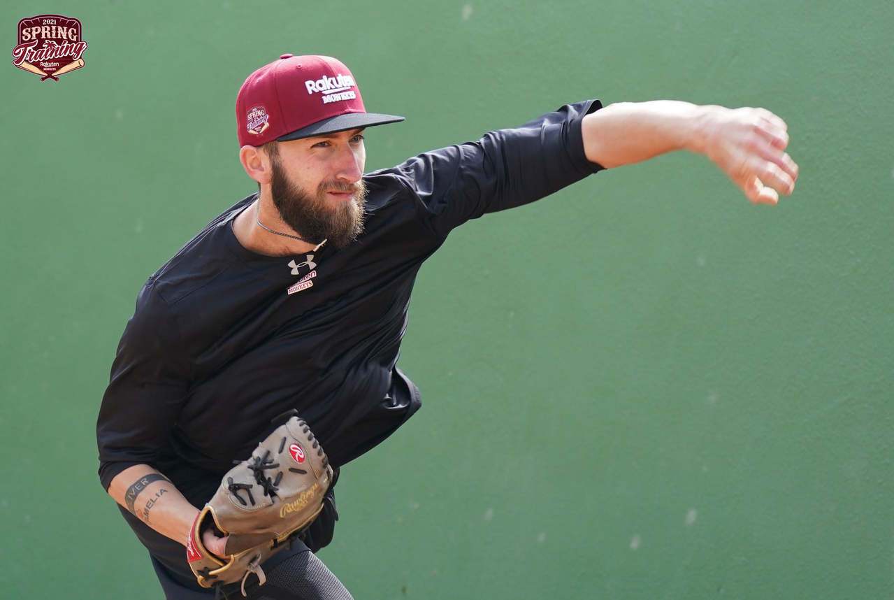 把歐飛登(圖)與豪勁當中繼用，樂天桃猿真能持續這麼樸實無華的快樂嗎？ 擷圖自樂天桃猿官方粉絲團